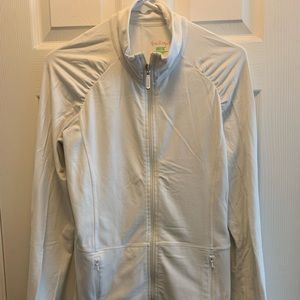GUC Lilly Pulitzer Weekender Jacket - sz Large White!
